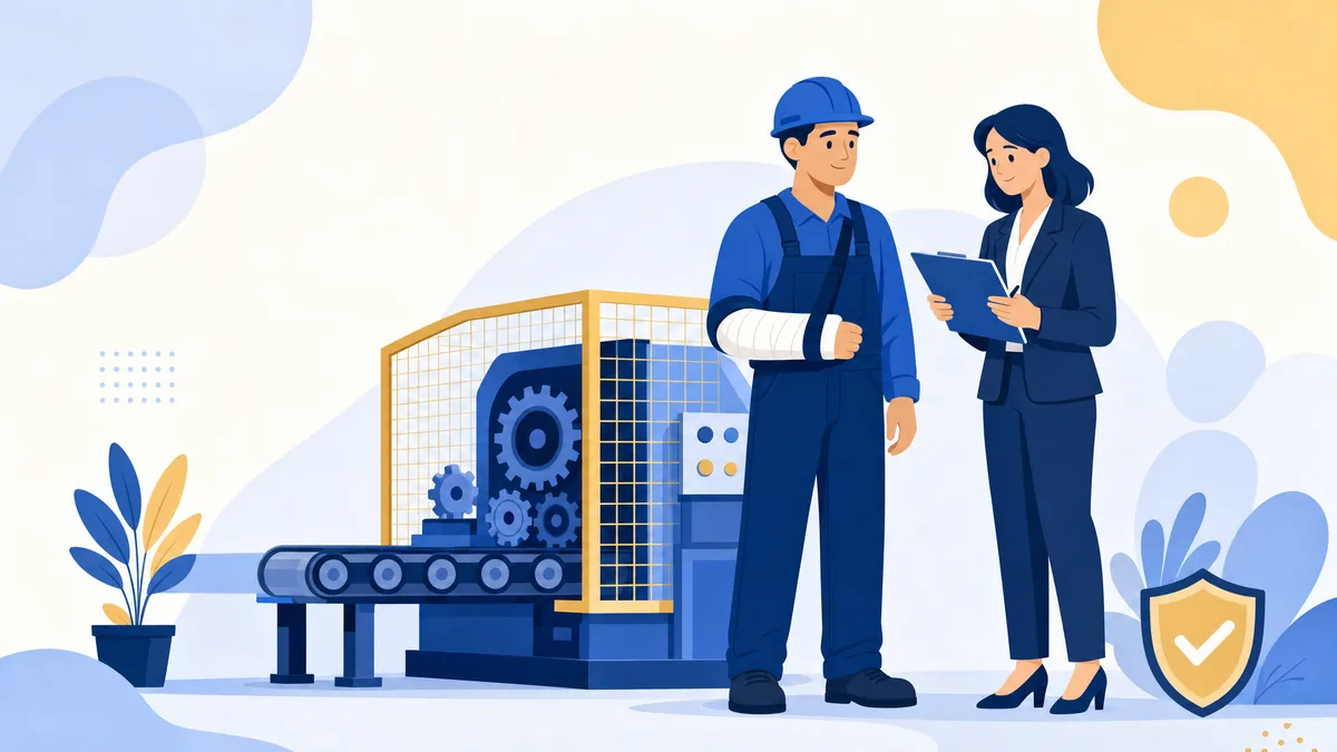 Machine and Equipment Injuries in Manufacturing: Crush, Amputation, and Guarding Failures