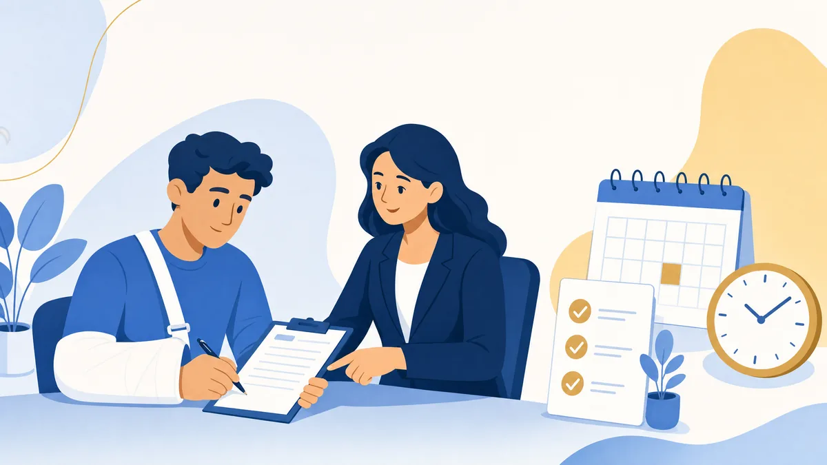 The First 30 Days After a Work Injury: The DWC-1 Claim Form and Your Deadlines